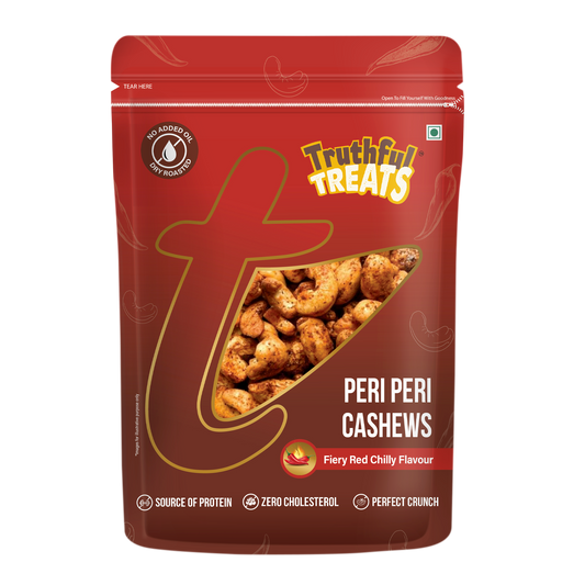 Spicy Roasted Cashews with Peri Peri Flavor – Truthful Treats