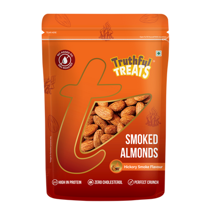 premium Smoked almonds 160gm 