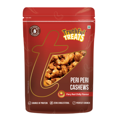 Spicy Roasted Cashews with Peri Peri Flavor – Truthful Treats