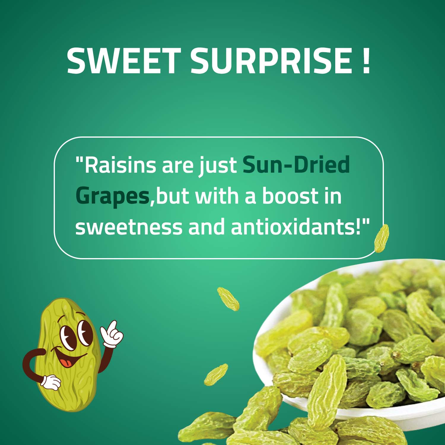 Truthful Treats Premium Raisins TruthfulTreats