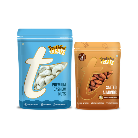 Premium Cashews and Roasted & salted almonds 