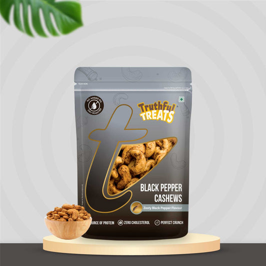 Black Pepper cashews 160gm 