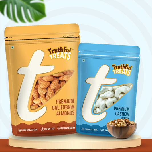 Premium california almonds and Cashews nuts combo