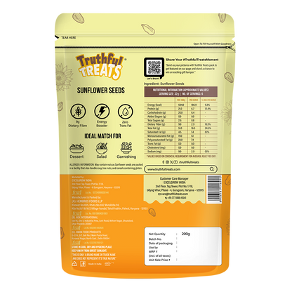 Sunflower Seeds 200gm